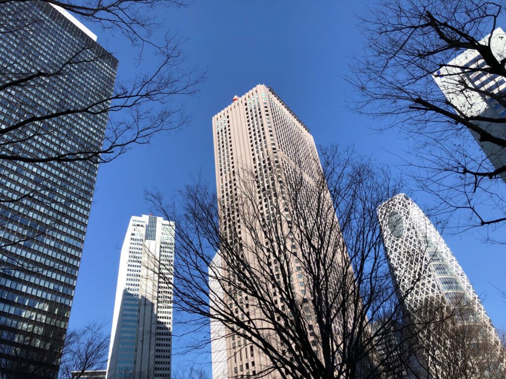 西新宿高層ビル群